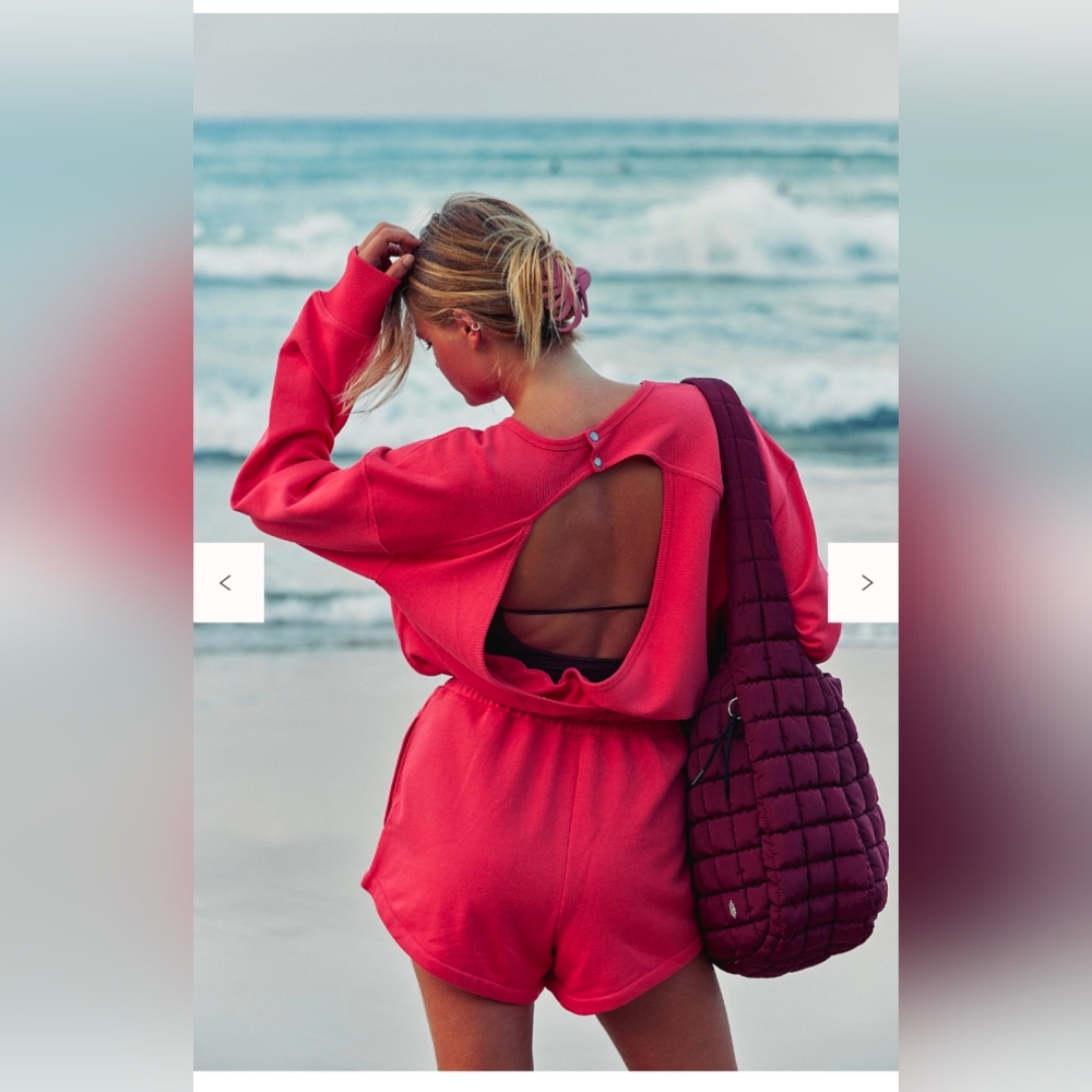 Free People Quilted Carryall Bag And Mini Case - Picture 2 of 9